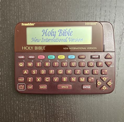 franklin bookman|franklin bookman electronic bible.